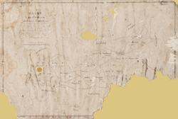 de kadastrale overzichtskaart van Voorthuizen met locatie DE KRUIPIN